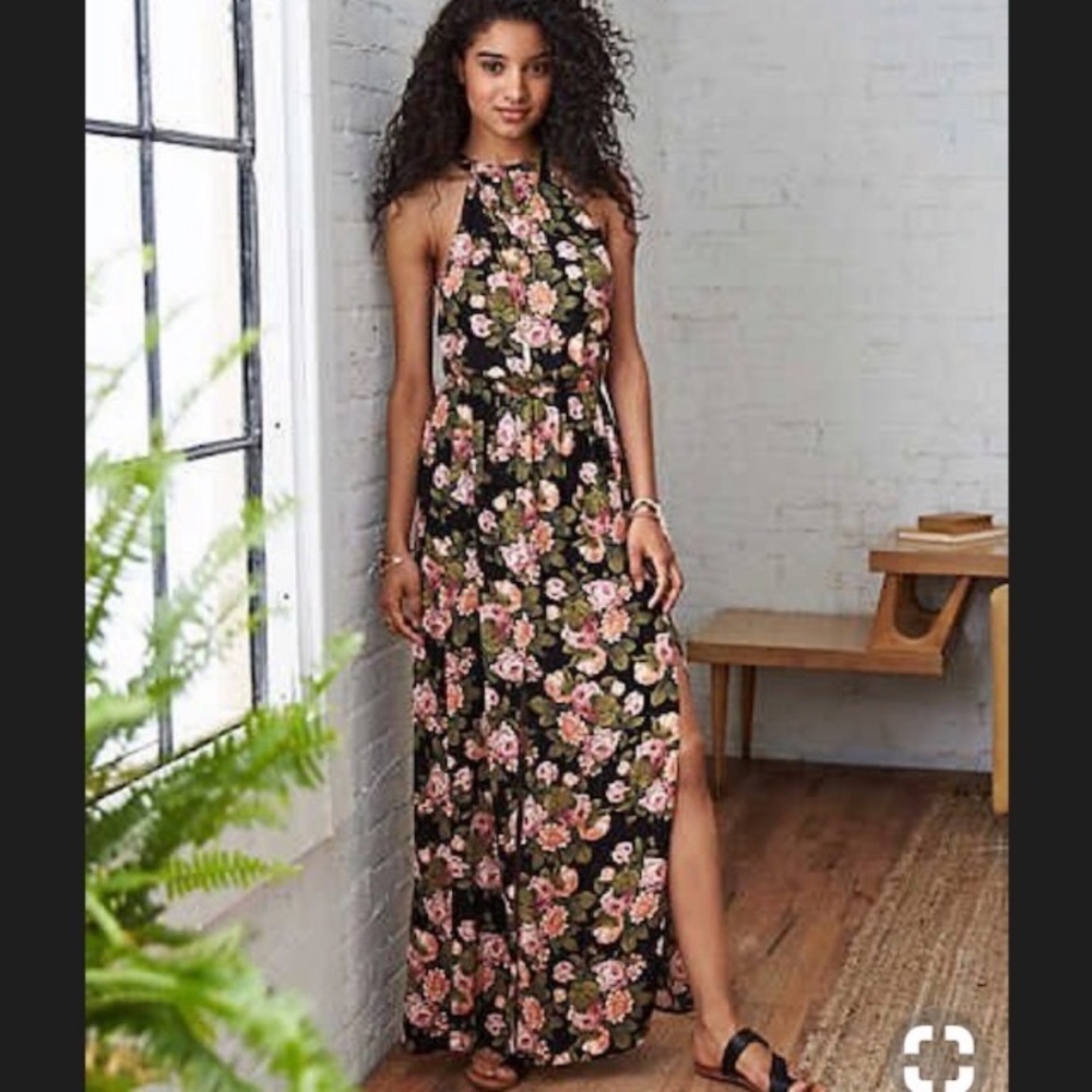 Floral maxi dress